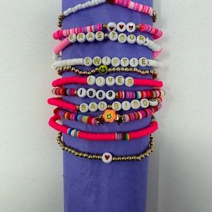Taylor Swift Eras Tour Inspired Friendship Bracelets - Set of 11 - NWOT